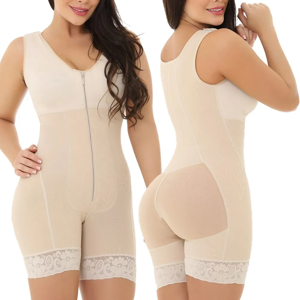 Women Body Shaper Open Crotch One Piece Bodysuit Shapewear Underbust Butt Lift Plus Size 6XL Lingerie Waist Trainer Dropshipping (5)