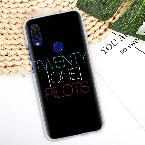 Twenty One Pilots Чехлы для Xiaomi Redmi K20 Pro Note 7 7S Y3 Note 6 5 Plus 6A 7A S2 GO жесткий чехол для телефона - Цвет: 05