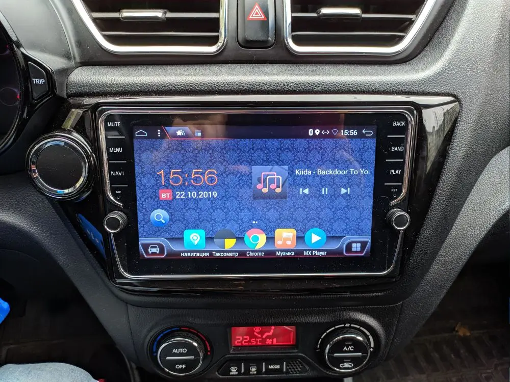 Автомагнитола 1 Din 9 дюймов Android 10 0 4 Гб ОЗУ + 64 ПЗУ стерео GPS навигация Wi Fi 1024*600 2din