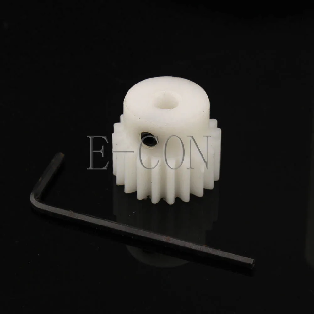 

1M18T Gear 4-12mm Bore Hole 18 Teeth 1 Module POM Gear Wheel with Top Screws