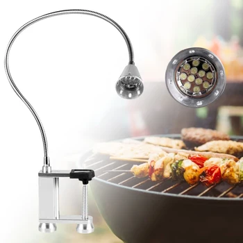 

BBQ Led Grill Light Adjustable Flex 360 Degree Safety Use Barbecue Grill Light Magnetic Base Super-bright Outdoor Home Tools