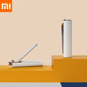 

2020 Xiaomi Mijia Plash Proof Nail Knife Xio Mijia Defence Spatter Nail Clippers 420Stainless Steel For Hand Foot Nail Beauty