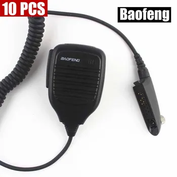 

XQF 10PCS A58 Microphone Baofeng A58 Speaker Mic for BAOFENG A58 Walkie Talkie