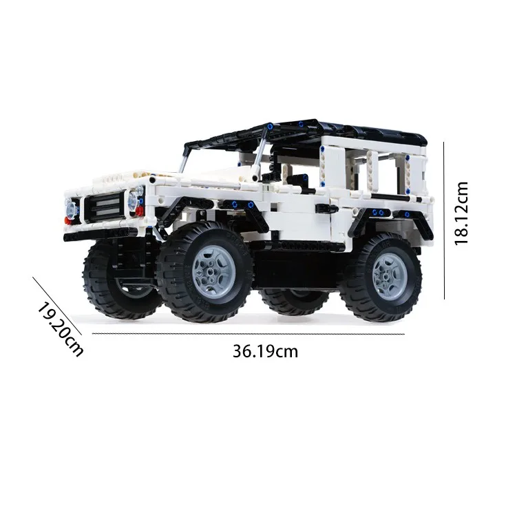 Техника серии 553 шт. защитник RC автомобиль модель внедорожника DIY строительные