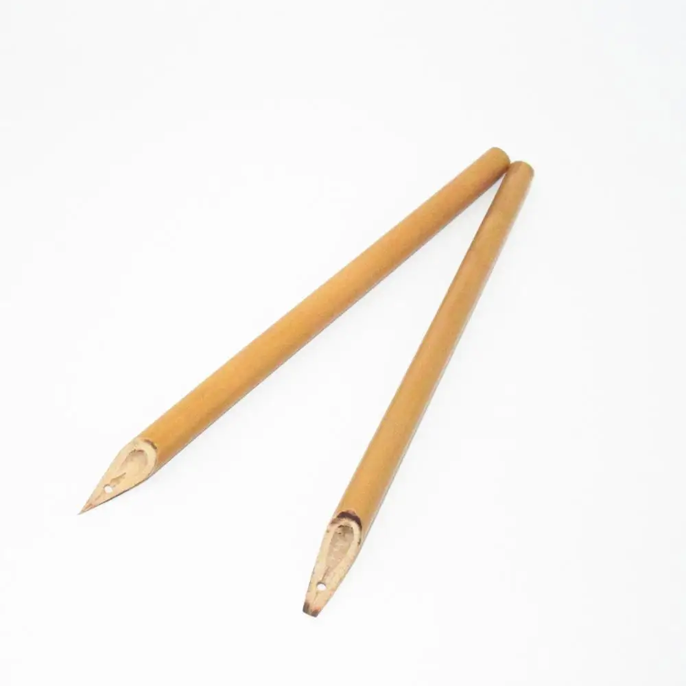 Tnfeeon 5 PCS Dip Pen Vintage Bamboo School Supplies Handcrafted Manga Calligraphy Drawing Painting Kit (Natural Bamboo Nib - View #13