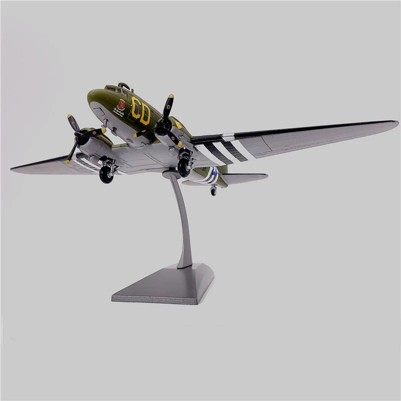 1:100 C47 транспортный самолет модель 101 авиационного дивизиона США 75 летняя
