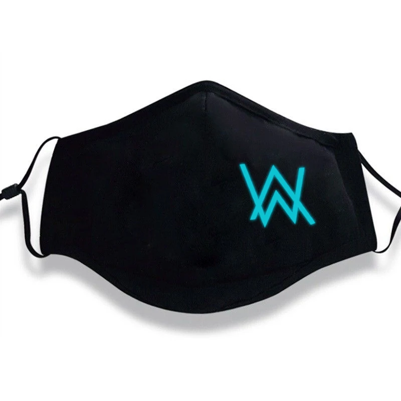 

Men Women Breathable Mouth Mask Alan Walker Anime Sally Face Mouth-muffle Cotton Face Masks Anti PM2.5 Dust Masks Luminous
