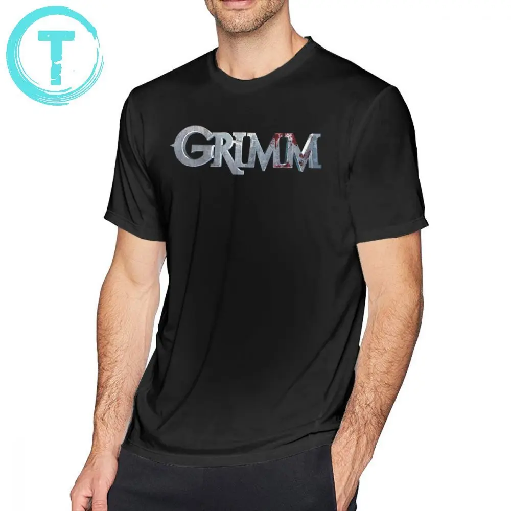 Grimm T Shirt T-Shirt Print Short Sleeve Tee Oversized Cute Casual 100 Cotton Man Tshirt |