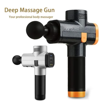 

Tissue Massage Gun Cordless Rechargeable Muscle Stimulator Deep Massager Device Body Relaxation Slimming Shaping Pain Relief
