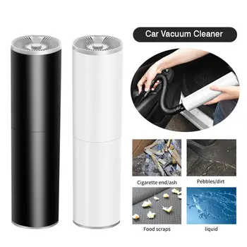 

Car Vacuum Cleaner With Brush Head Extension Hose Auxiliary Connection Mini Portable High-power Dust Collector Universal 12V