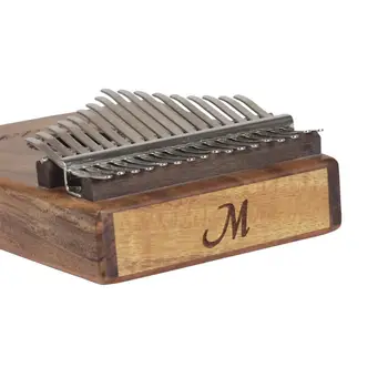 

1 Set Wooden EQ Electronic 17 Keys Kalimba Finger Percussion Thumb Piano