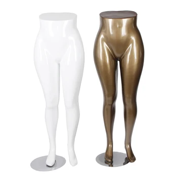 

Fiberglass Reinforced Fiberglass Fattening Mannequin Pants Touch White Bronze Large Size Female Mannequin