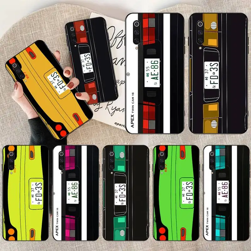 Лидер продаж Автомобильный задний фонарь Initial D качественный чехол для телефона