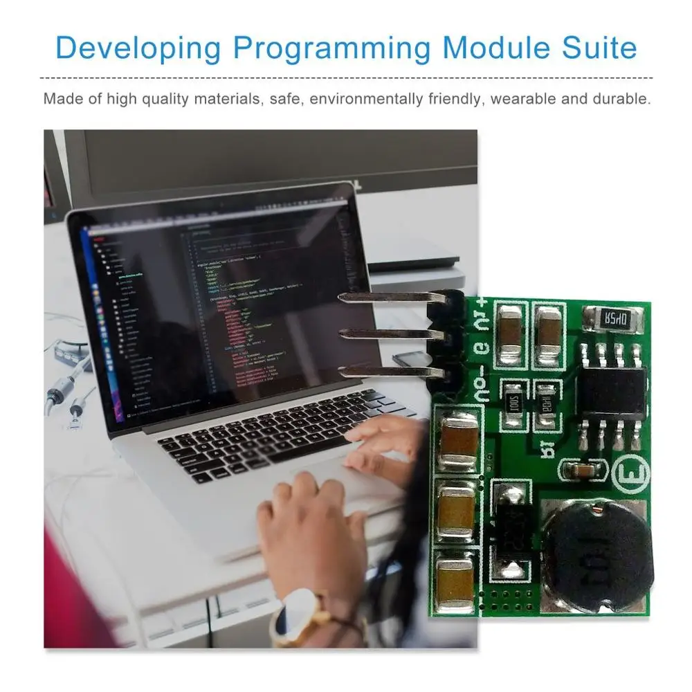 Buy 3-15V to -3.3V/-5V/-6V/-9V/-12V+/- Negative Voltage DC DC Converter Module ADC DAC LCD Power Supply Welding Boost-Buck