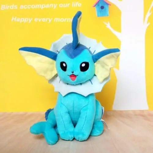 8" Poke Eevee Vaporeon plush toy Figure Collectible
