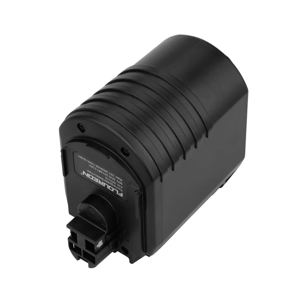 Floureon 24 в 3000 мАч Ni-MH аккумулятор для BOSCH 24 в Ni MH 3.0Ah GBH 24VFR GBH 24VFR GBH 24VRE GBH 24VR BAT019 BAT020 BAT021 Ni-MH