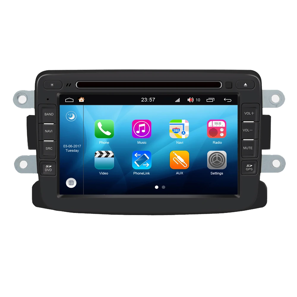 Android 8 0 автомобильный мультимедийный плеер для Renault Duster Dacia Dokker Logan Sandero Lodgy