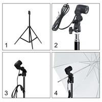 Photography Lighting Kit Umbrella Photo Background Photobooth Backdrops Softbox Light Stand Portable Soft BoxFor Photo Studio - Image 5