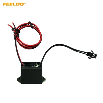 

FEELDO 10Pcs 12VDC Car Decoration EL Fibre Neon Glow Lighting Rope Strip Power Driver Inverter