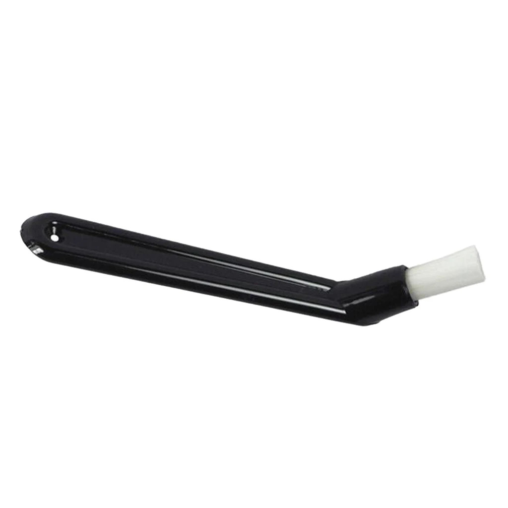 Plastic Nylon Coffee Machine Cleaning Brush Espresso Coffee Brush 14cm Black