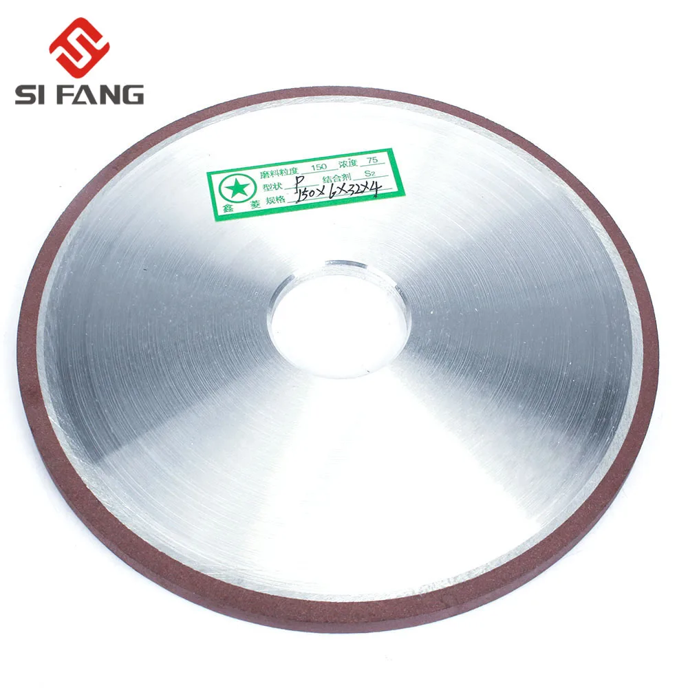 150mm 150Grit parallel Diamond Grinding Wheel Grinder Disc for Mill Sharpening Tungsten Steel Carbide Rotary Abrasive Tools grinding disc abrasive wheel grinding wheel