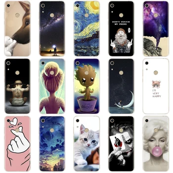 

for Honor 8A Case For Huawei Honor 8A Case Silicon TPU Back Cover Phone Case On Huawei Honor 8A JAT-LX1 8 A Honor 8A Pro JAT-L41