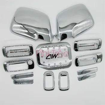 

For Toyota Land Cruiser Autana FJ80 1990-1997 Chrome Accessory Door Handle Side Lamp Mirror Tank Cover Accessory