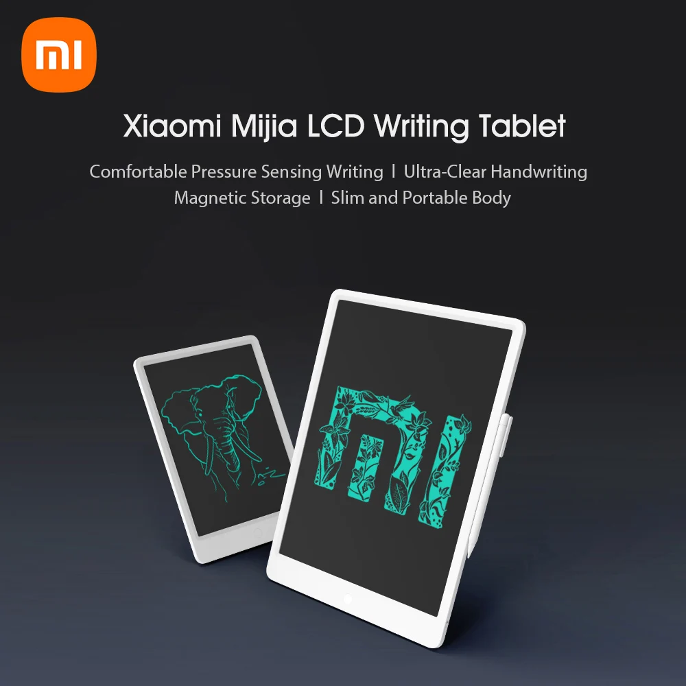 Планшет Xiaomi Mijia для рисования с ЖК-экраном 10/13 5 дюймов ручкой | Электроника