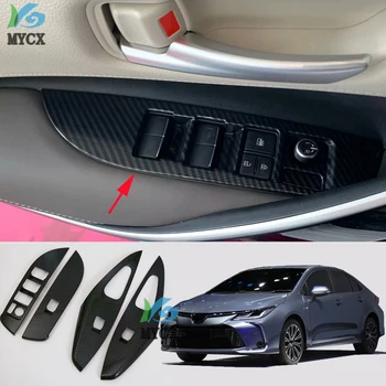 

For -Toyota Sedan Corolla E210 Prestige Altis 2019 2020 Door Window Armrest Cover Switch Panel Trim Molding Garnish