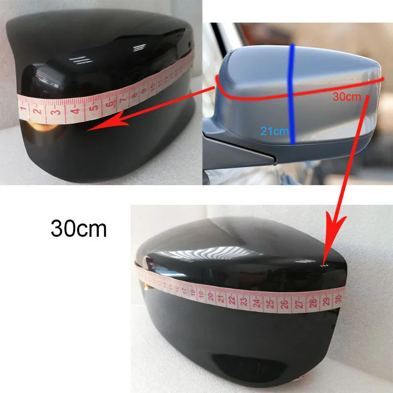 08 09 10 11 12 13年款八代雅阁左右倒车镜后盖反光后视镜外壳罩1