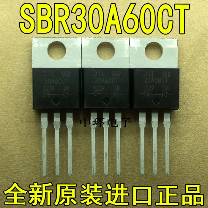 10 шт./лот SBR30A60CT-220 30A 60V