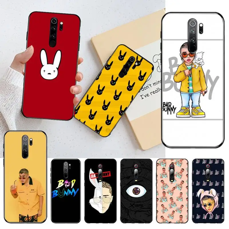 HPCHCJHM Bad Bunny Customer High Quality Phone Case for Redmi Note 8 8A 8T 7 6 6A 5 5A 4 4X 4A Go Pro | Мобильные телефоны и