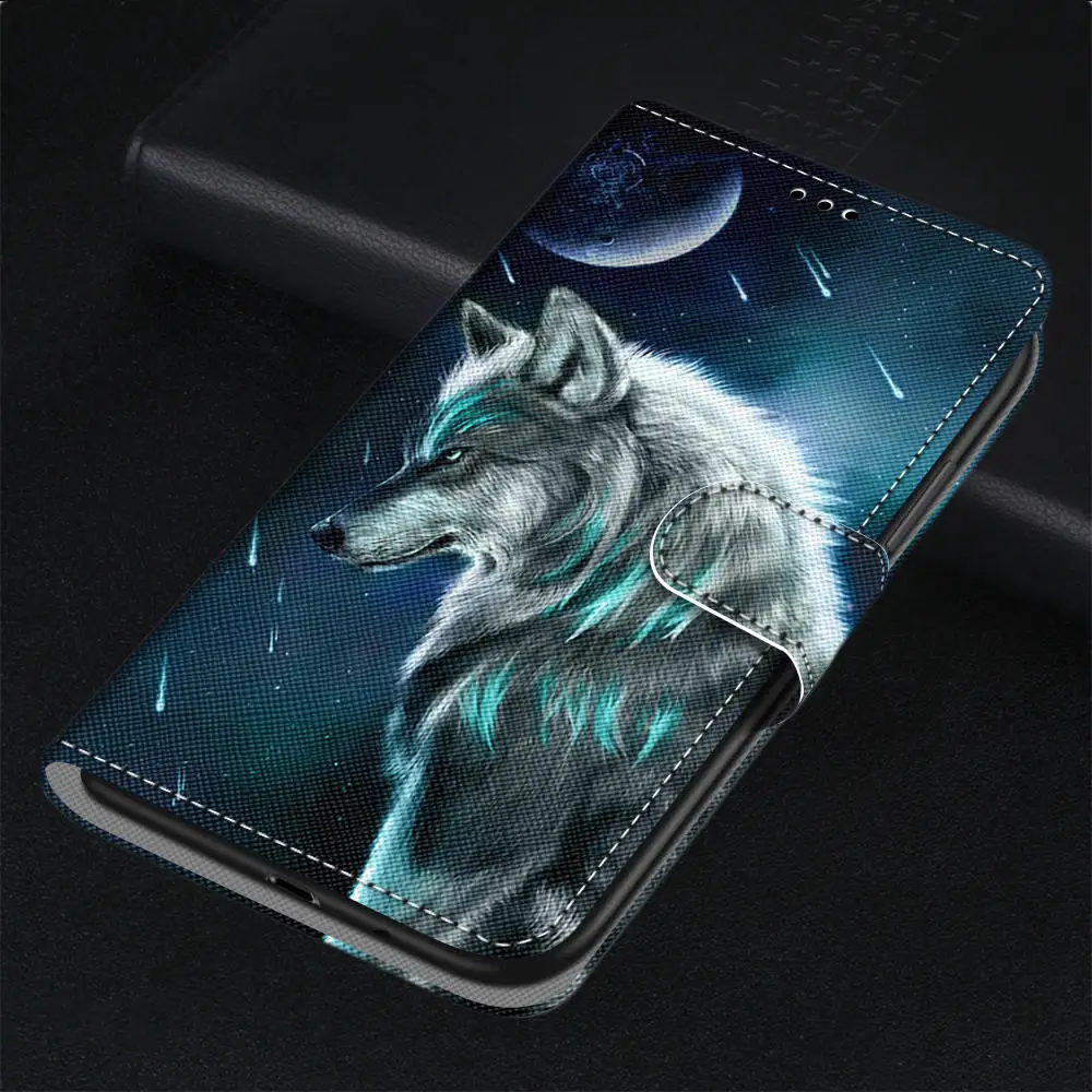 Leather Case For Huawei P Smart FIG-LX1 2020 Case Etui Flip Cover Wallet Phone Cases For Huawei P Smart PSmart 2019 POT-LX1 Case mous wallet