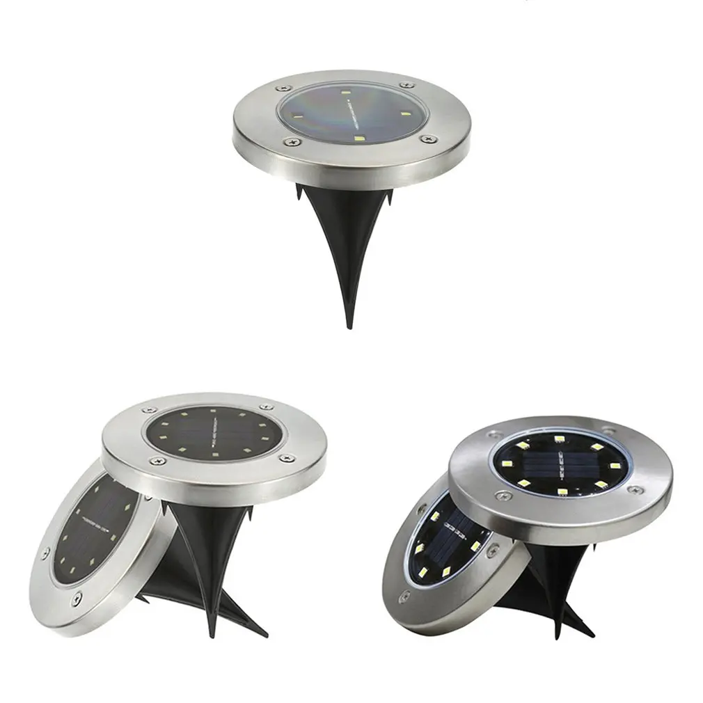 Led Lampe Gazon Solaire nergie Solaire Lumi re Enterr e Sous Sol 