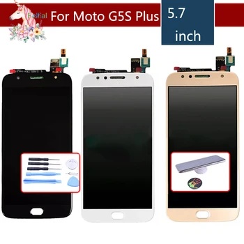

For Motorola Moto G5S Plus LCD Display Touch Screen Digitizer Sensor Complete LCD Assembly XT1802 XT1803 XT1805 XT1086 Monitor