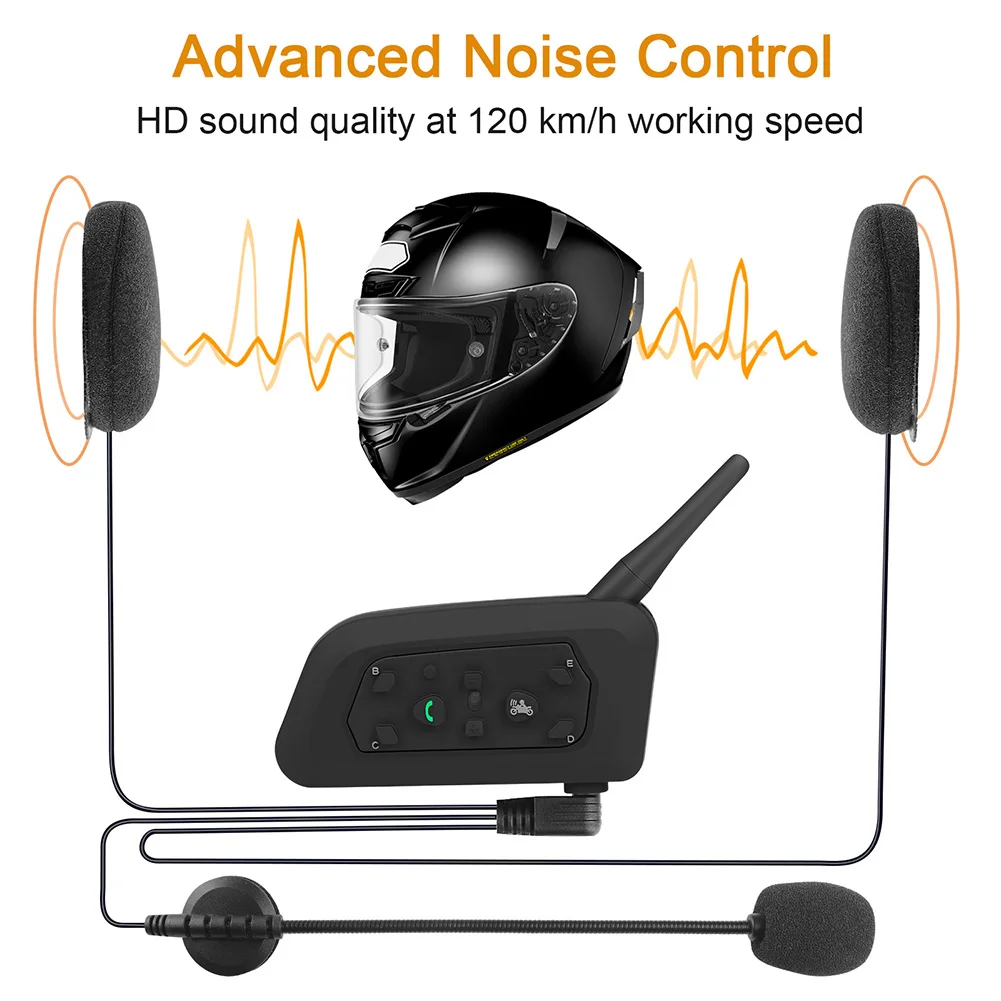 Motorcycle Helmet Dedicated Headset Stereo Headsets with