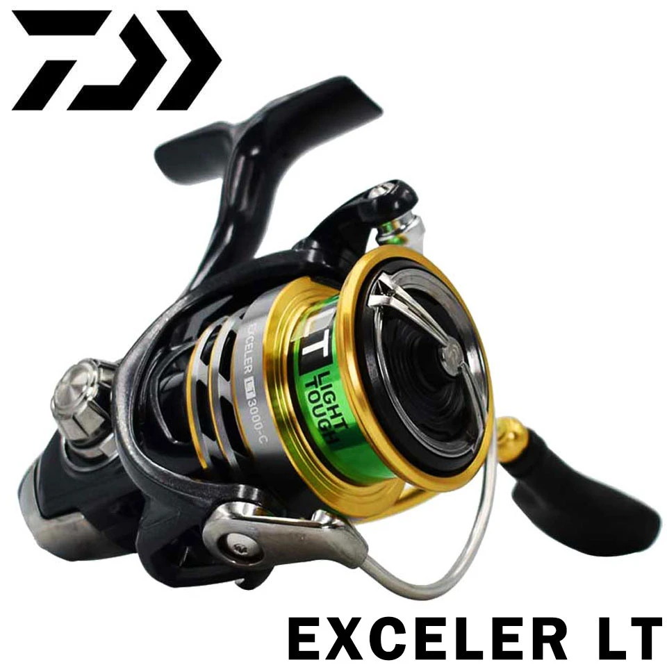 Daiwa Fishing Reel Exceler Lt Light Tough 1000d 6000d H Light Strong Lc Abs Metail Spool 4kg 12kg Ultraleve 185g 3g Fishing Reels Aliexpress