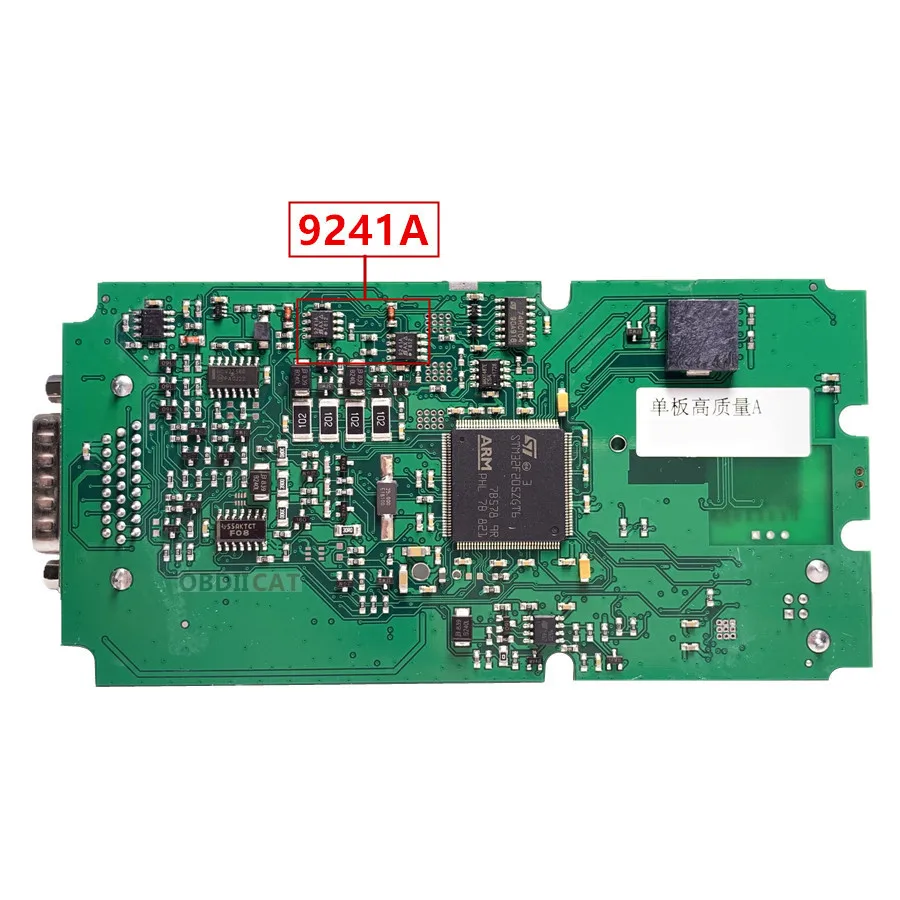 OBDIICAT TCS 2016 R0/2017 R1 Keygen 2 зеленая плата V3.0 9241A чип Multidiag OBDII OBD2 Диагностический