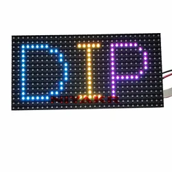 Painel led p10 dip exterior 3 em 1 módulo 320x160mm cor completa para publicidade parede de vídeo