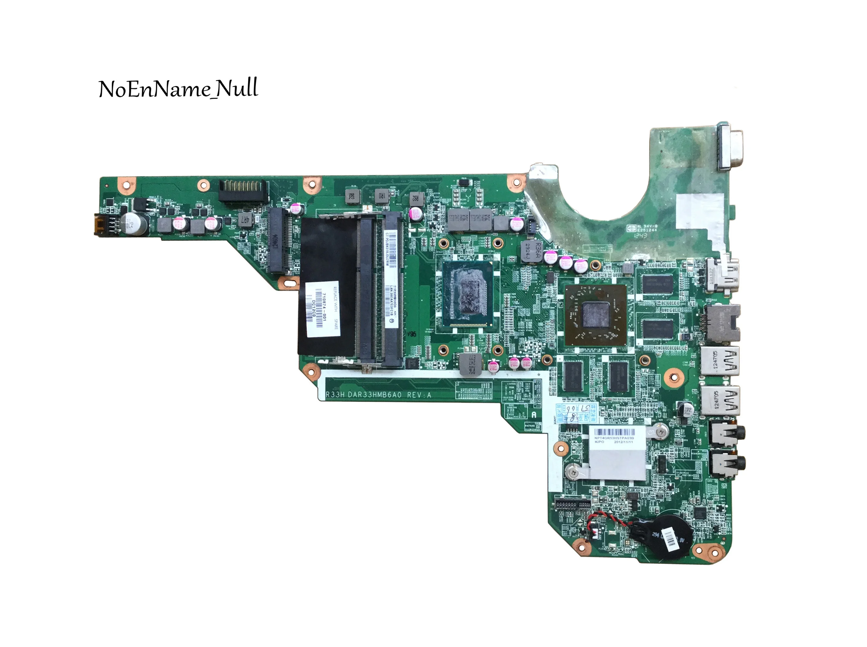 ^*Best Offers 710874-001 710874-501 Free Shipping Laptop motherboard For HP Pavilion G4 G6 G4-2000 G6-2000 DAR33HMB6A0 100%tested