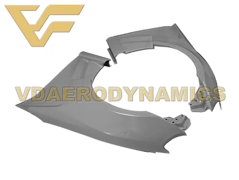 

Suitable For 12-20 GT86 BRZ 86 FR-S VAD-VRS Carbon Fiber Pair Fenders - Fiberglass available
