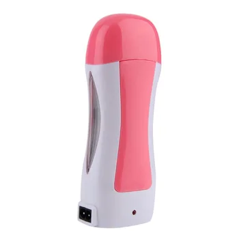 

2018 New Depilatory Roll On Heater Waxing Hot Cartridge Hair Removal Warmer Face Skin Care Tool EU Plug