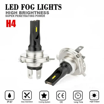 

Daylight LED Headlight Fog Lamp Accessories Auto 2Pcs HB2/9002/H4 White