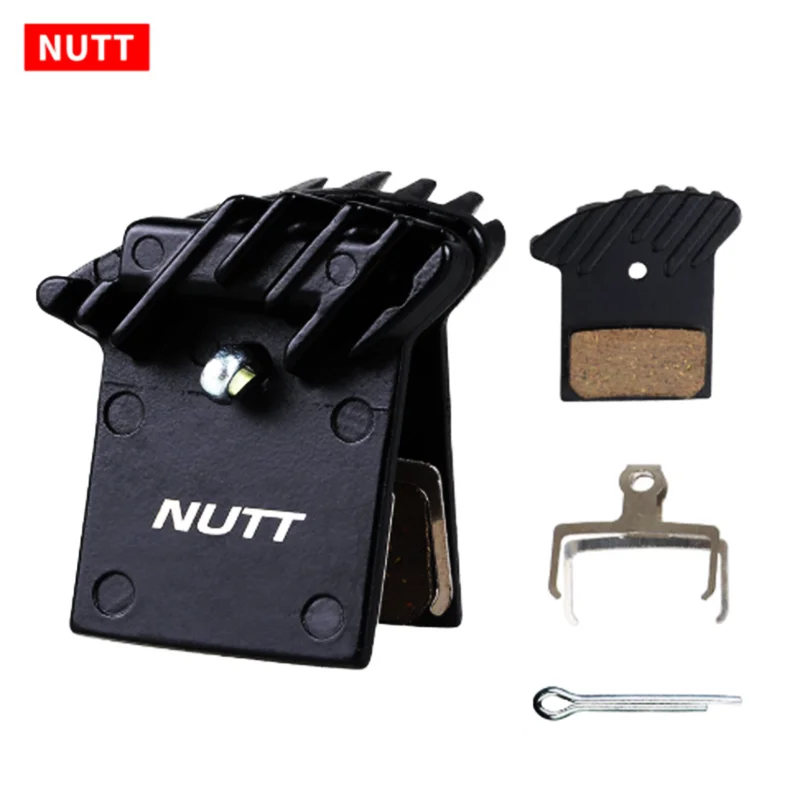 

NUTT MTB Bicycle Heat Dissipation Disc Brake Pad With Cooling Mountain Bike Hydraulic Caliper Semi Metal Resin Pads