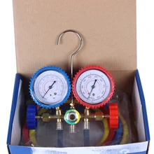 

Refrigerant Gauge Manifold Diagnostic Refrigerating Manometers Air Conditioning Manifold Manometer Manifold AC Refrigerant Tool