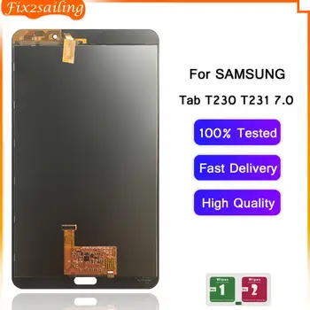 

For Samsung Galaxy Tab 4 7.0" SM-T230 T230 SM-T231 T231 T235 LCD Display Touch Screen Digitizer Assembly Panel Replacement Parts