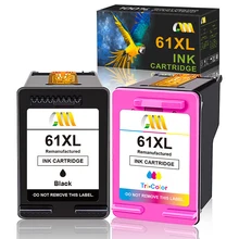 

CMCMCM Remanufactured Ink Cartridges Replacement for HP 61XL 61 XL to Use with Envy 4500 Deskjet 1000 1056 1510 1512 1010 1050