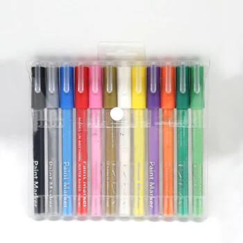 

Art Markers Fine Tip Stationery Non Toxic Quick Dry Graffiti Water Based Drawing For Kids Acrylic Paint Pen Easy Apply Portable