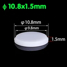 Custom Diffuse Reflection Sheet Diameter 10.8mm Stepped Diffuse Reflection Glass Polytetrafluoroethylene Reflection Sheet seismic reflection exploration