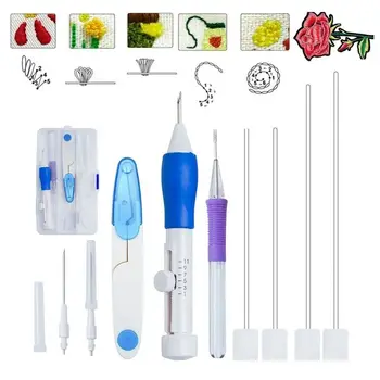 

DIY Embroidery Needle Russian Embroidery Needle Poke Music Set Cross Stitch Tool Set Three AC166 Sewing Cross Stitch Kit